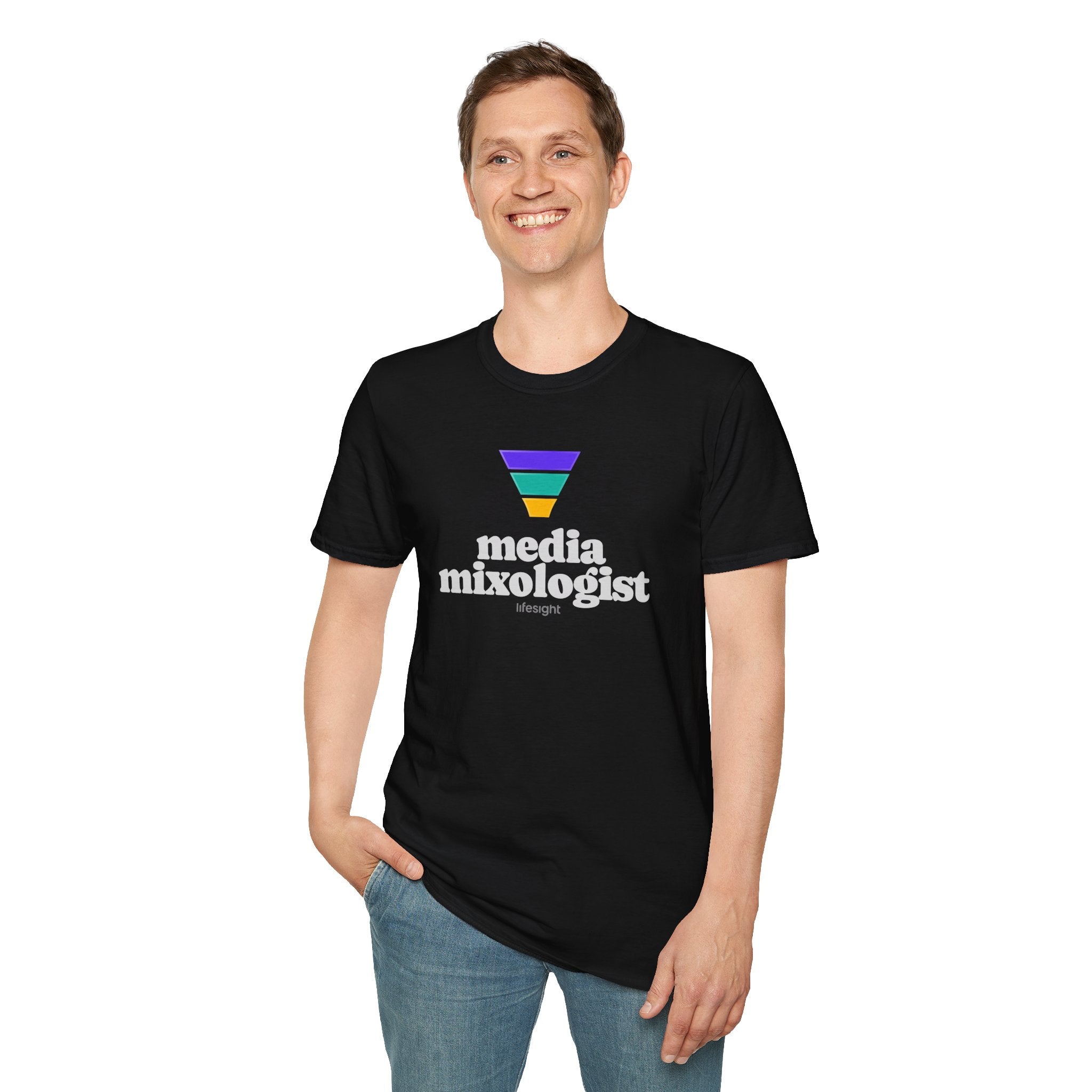 Media Mixologist Unisex Softstyle T-Shirt